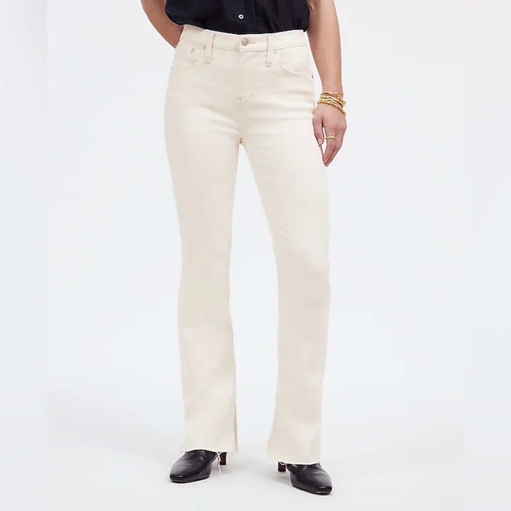 NWT Madewell Kick Out Full-Length Jeans in Vintage Canvas Sz 28